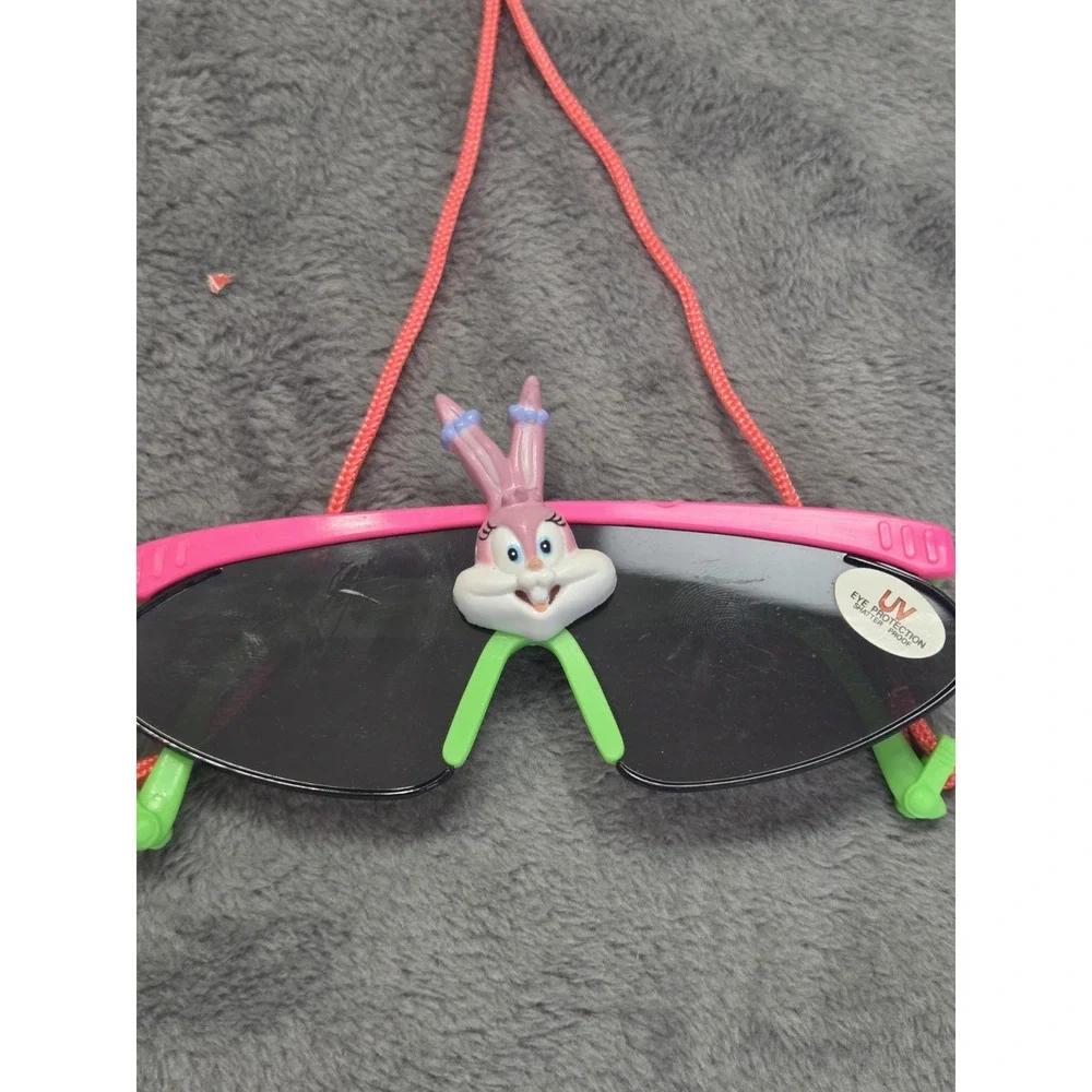Tiny Toon BABS BUNNY Child's Sunglasses 1992 Dorda‎ Ind Tiny Toon Adventures